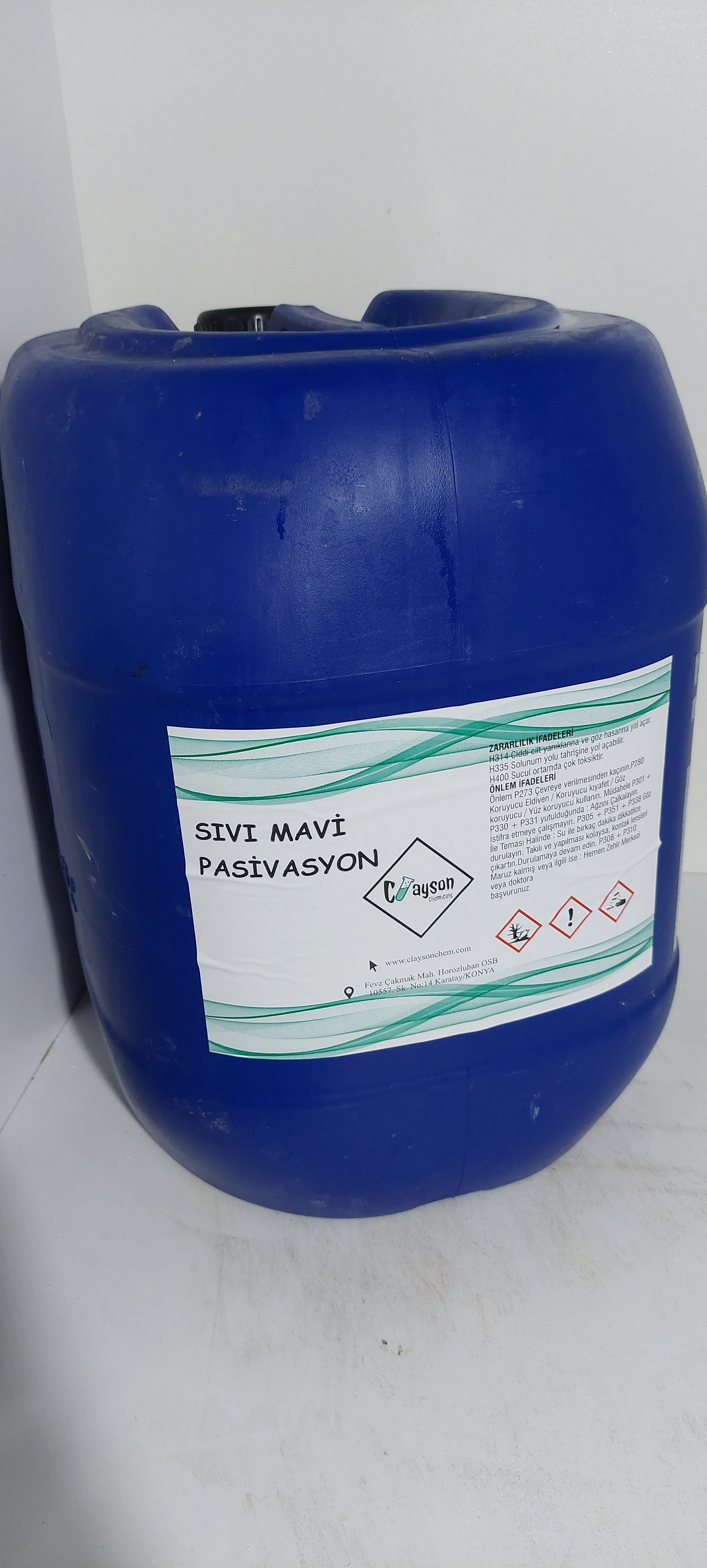 SIVI MAVİ PASİVASYON 