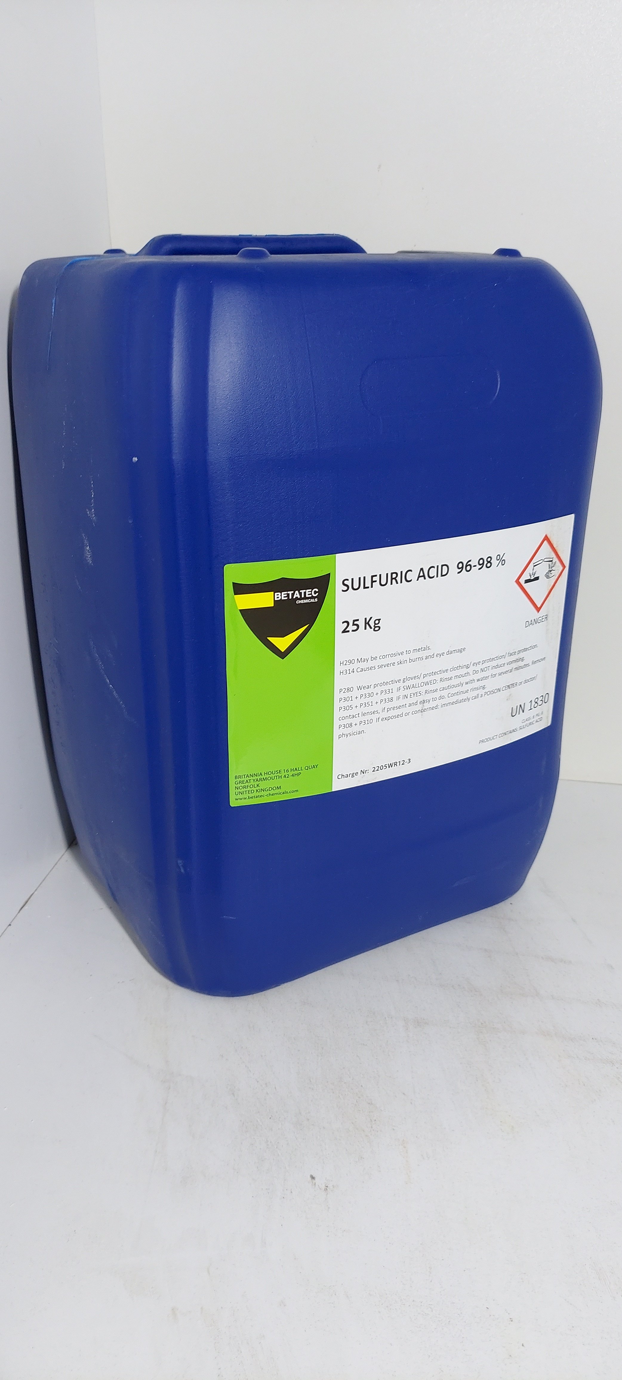 SÜLFÜRİK ASİT BETATECH